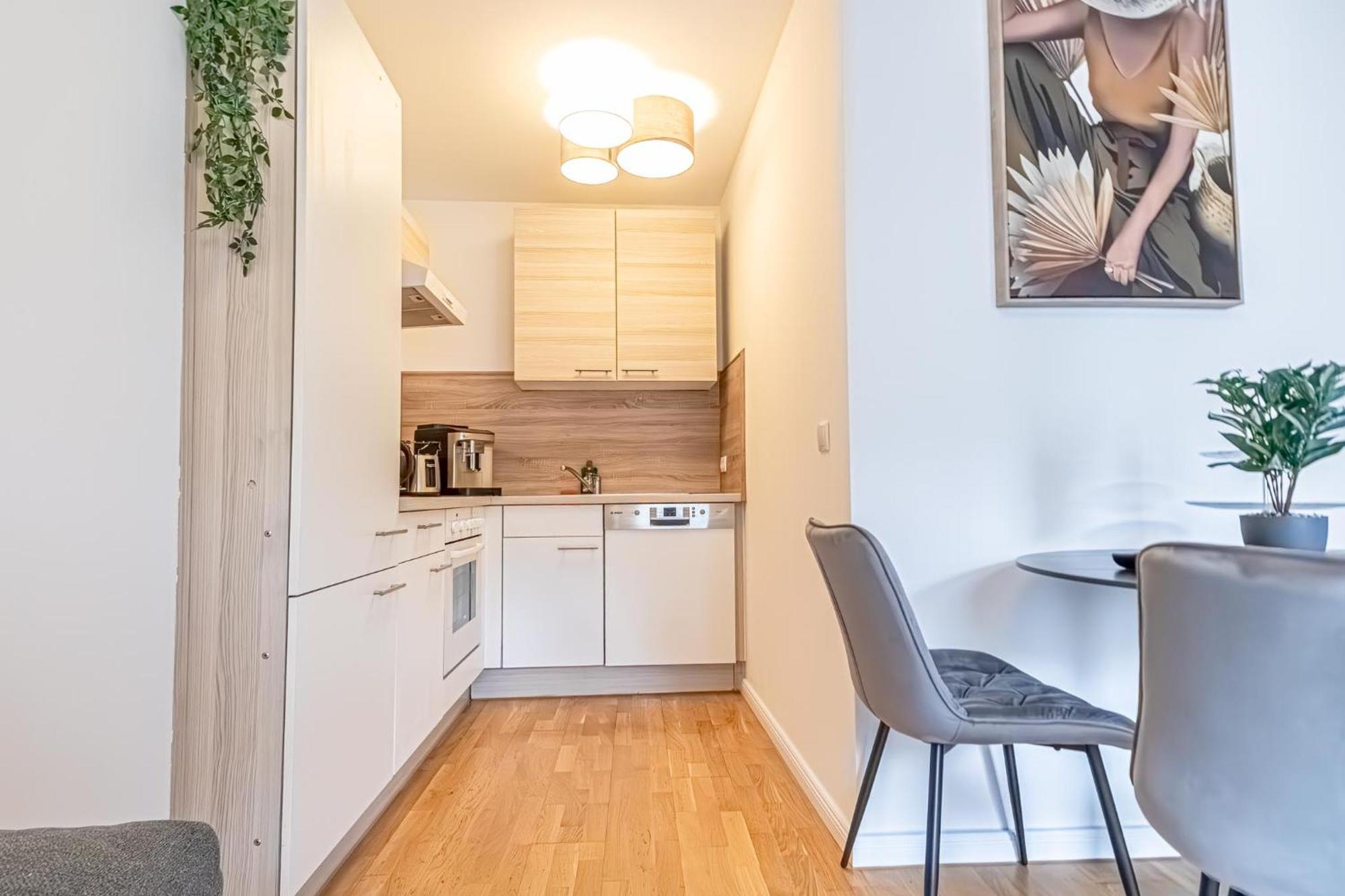Apartment 1br & 1lr With Balcony, 9min To Center Wien